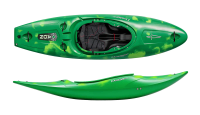 Palm x Dagger Aon Action+ Green Smoke Whitewater River Running Kayak For Sale At Norfolk Canoes UK