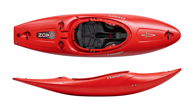 Palm x Dagger Ion Action+ Red Traditional River Running Kayak With Modern Performance On Sale At Norfolk Canoes UK