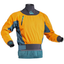 Palm Zenith Long Sleeved White water Paddling Jacket With A Recycled Seawastex Construction And Comfortable GlideSkin Seals