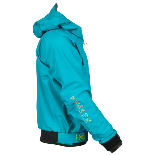 Peak PS Adventure Lite Blue Side View With Articulated Sleeves On Sale At Norfolk Canoes UK