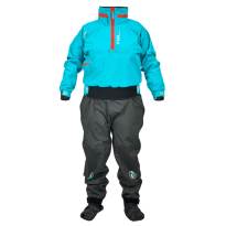 Peak PS Tour Womens Specific Touring And Sea Paddling Drysuit With Easy Drop Seat Entry In Bright Blue Colour