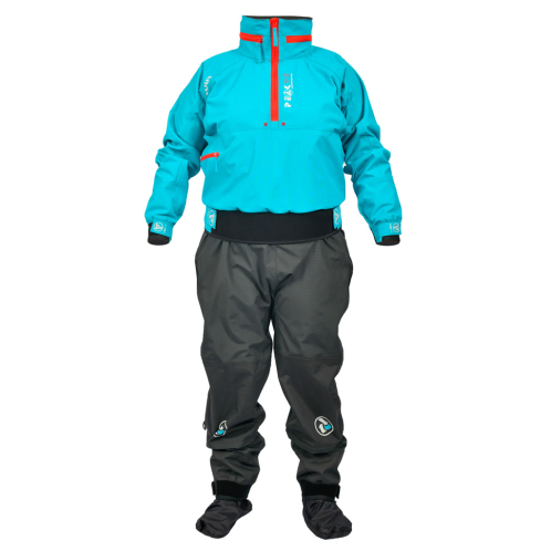 Peak PS Tour Womens Specific Touring And Sea Paddling Drysuit With Easy Drop Seat Entry In Bright Blue Colour