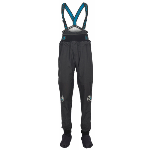 Peak PS Storm Pants X2.5 Evo Canoe & Kaya Dry Trouser Paddling Pants With Socks and Braces. Avaliable For Sale At Norfolk Canoes 