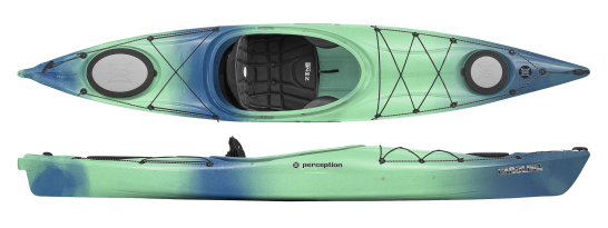 Perception Carolina 12 Lightweight Mid Sized River Touring Kayak For Sale At Norfolk Canoes