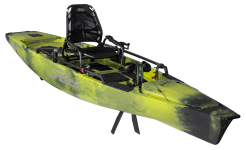Hobie Mirage Pro Angler 360 XR Series 14 Amazon Green Camo 360 Mirage Drive Fishing Pedal Kayak For Sale