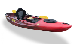 Profish GT Stable Sit On Top Fishing Kayak Red Black Viking Kayaks