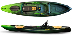 Viking Profish GT Fishing Sit On Top Kayak - Green Camo Black