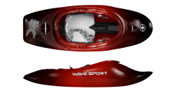 Wave Sport Project X Whitewater Playboat Cherry Bomb