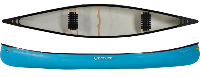 Venture Canoes Prospector 155 Cruiser Corelite A Traditional Open Canoe Ideal For Touring or Whitewater Paddling 2 Person or 1 Person Solo For Sale At Norfolk Canoes UK