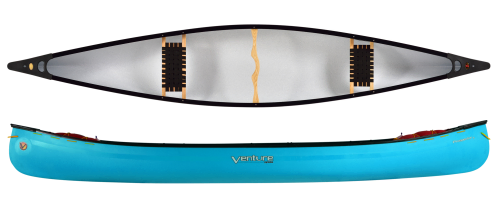 Venture Canoes Prospector 165 Cruiser An Expedition Style Open Canoe Ideal For Touring and Whitewaters Solo or Tandem For Sale At Norfolk Canoes UK