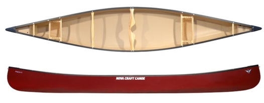 Nova Craft Prospector 17 Lightweight Family Open Canoe TuffStuff Laminate Construction From Norfolk Canoes UK Nova Craft Dealer