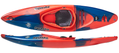 Pyranha Ion XS Kids Crossover Whitewater/Touring Kayak In Rosella Red