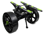 Railblaza C-Tug R Trolley With Sandtrakz Wheels, Perfect for Use With Large Fishing Kayaks And SUPs On Beaches And Soft Terrain