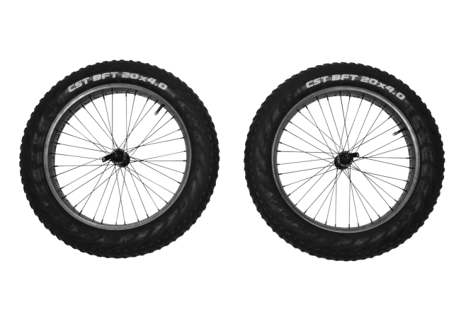 Thule Reacha Trailer 20 Inch Fat Tyre Wheel Set Ideal For Off-Road Use For Sale At Norfolk Canoes