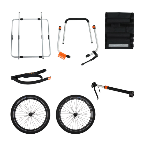 Thule Reacha City Broken Down Into Parts For A Modular Lightweight Bike Trailer Build For Sale At Norfolk Canoes UK
