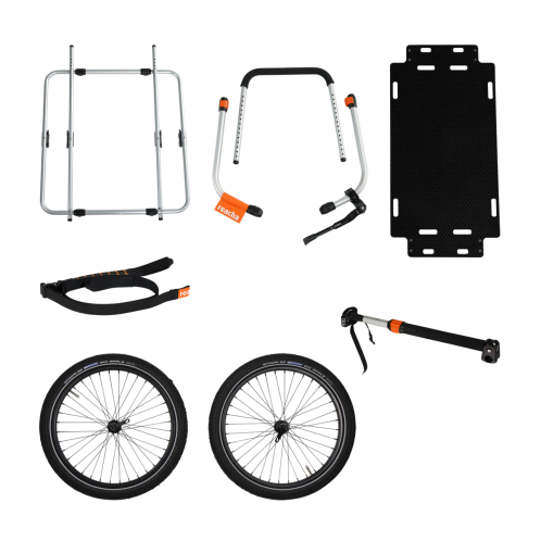 Thule Reacha City Platform Modular Bike Trailer Parts Breakdown For Sale At Norfolk Canoes UK