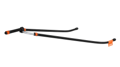 Reacha XXL Drawbar, extentable draw bar for safe transportation of long items on reacha city and city platform bike trailers