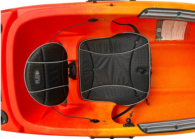 Riot Bayside 10 Foot Recreational Touring Kayak With A Comfortable And Adjustable Flex 4 Seating System