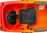 Riot Bayside 10 Foot Recreational Touring Kayak With A Comfortable And Adjustable Flex 4 Seating System