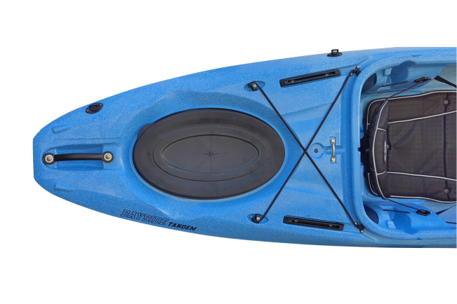 Riot Bayside Tandem Large Rear Storage Hatch, Locking Point And Accessory T-Tracks