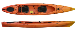 Riot Bayside Tandem - Yellow/ Orange (Sunset)