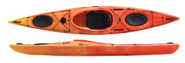 Riot Edge 13, short touring kayak for day trips or overnight journeys