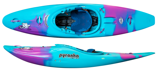 Pyranha Ripper II Whitewater Half Slice River Play Kayak Stout 2 Outfitting For Sale At Norfolk Canoes UK