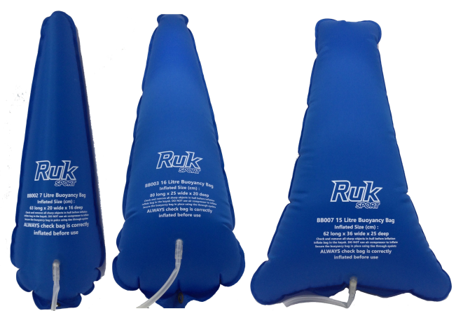 RUK Kayak Air bags For Extra Buoyancy & Floatation Whitewater Or Touring Kayaks