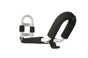 RUK Kestrel Wall Rack, For Storing 2 Kayaks, SUPs or Sit On Tops With A Paddle. Foldable When Not In Use