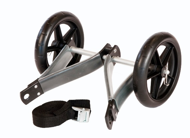 Ruk Trident Sea Kayak Cart, Supports The Kayaks V Shape With Included Securing Strap