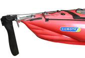The Gunotex Seawave Inflatable Touring Kayak Set With Full Rudder Kit