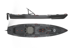 Vibe Kayak Shearwater 125 With X-Drive Fishing Pedal Drive Kayak, For Sale At Norfolk Canoes UK Galaxy