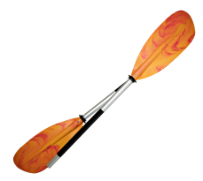 Split Kayak Paddle 2 Piece Alloy 230cm Shaft Ideal For Touring Kayaks, Sit On Tops, Inflatables Or Pack Boats
