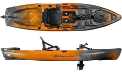 Old Town Sportsman 120 PDL Fishing Pedal Drive Sit On Top Kayak Ember On Sale At Norfolk Canoes UK