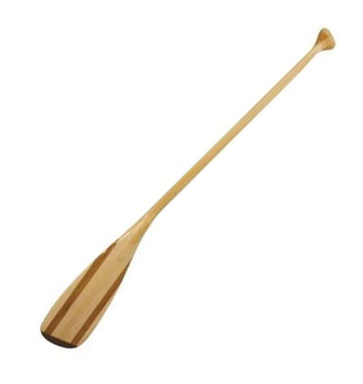 Grey Owl Sprite Bent Shaft Wooden Canadian Canoe Performance Paddle For Pack Boats & Canoes