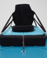 StarBoard iGO One Inflatable SUP Kayak Seat & Footrest Set Up On The Board For Sale At Norfolk Canoes UK