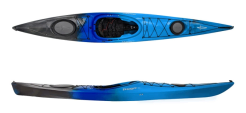 Dagger Stratos 14.5 Playful Touring and Surf Kayak Blue Mist Blue/Black