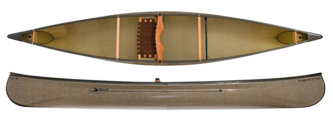 Swift Canoes Prospector 15 Solo Lightweight Open Canoe For Sale At Norfolk Canoes UK