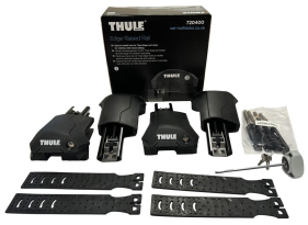 Thule 7204 Foot Pack Mounts WingBar Edge Systems To Raised Rails