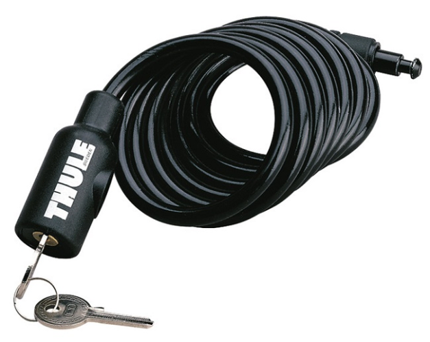 Thule 538 Coiled Cable Lock, Ideal Security Lock & Visual Deterrent Available At Norfolk Canoes