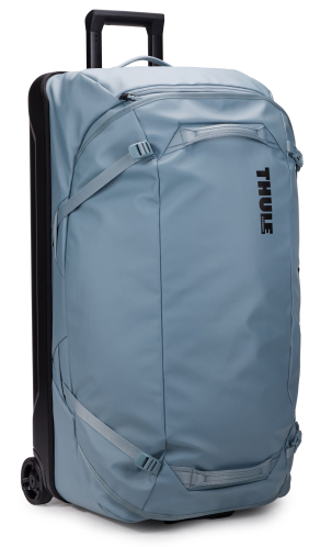 Thule Chasm Checks In, High Capacity Roller Duffel Suitcase, Made Using Recycled Fabrics
