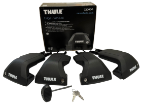 Thule Edge Flush Rail Foot Pack Fits Low-Profile Roof Rack To Vehicles With A Flush Mounted Roof Rail