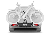 Thule Epos - 2 Bike Towbar Mounted Cycle Carrier With Large E-Bikes Loaded