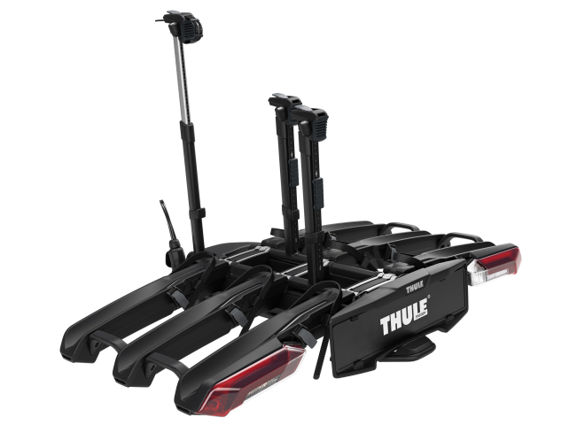 Thule Epos - 3 Bike Towbar Cycle Carrier Compatible With Larger Bikes & Non Standard Frame Types
