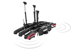 Thule Epos ParkSecure 3 BIke TowBar Mounted Cycle Carrier With Parking Sensors And A Wireless Visual/Audible Indicator