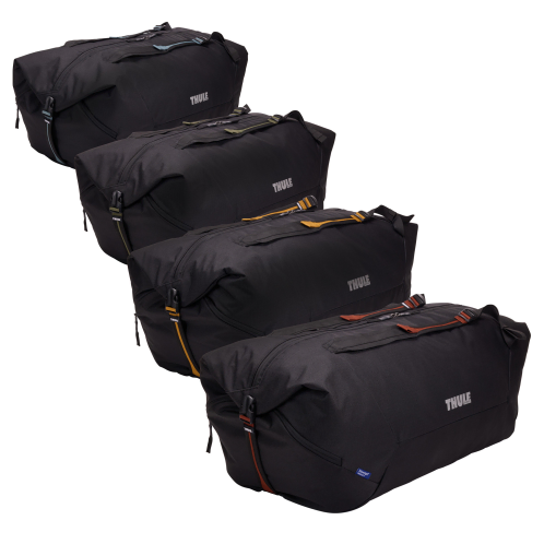 Thule Go Pack Duffel Set For Thule Roof Boxes, Towbar Boxes & Your Car Boot. Colour Coded For Easy Identification