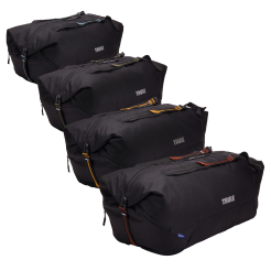 Thule Go Pack Duffel Set For Thule Roof Boxes, Towbar Boxes & Your Car Boot. Colour Coded For Easy Identification