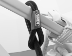Thule High Grade Cable Lock - Loops Around Bike Frame To Secure
