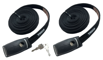 Thule Lockable Roof Rack Straps For Secure Transportation Of Kayaks, Canoes, SUPs and more