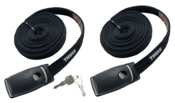 Thule Lockable Roof Rack Straps For Secure Transportation Of Kayaks, Canoes, SUPs and more